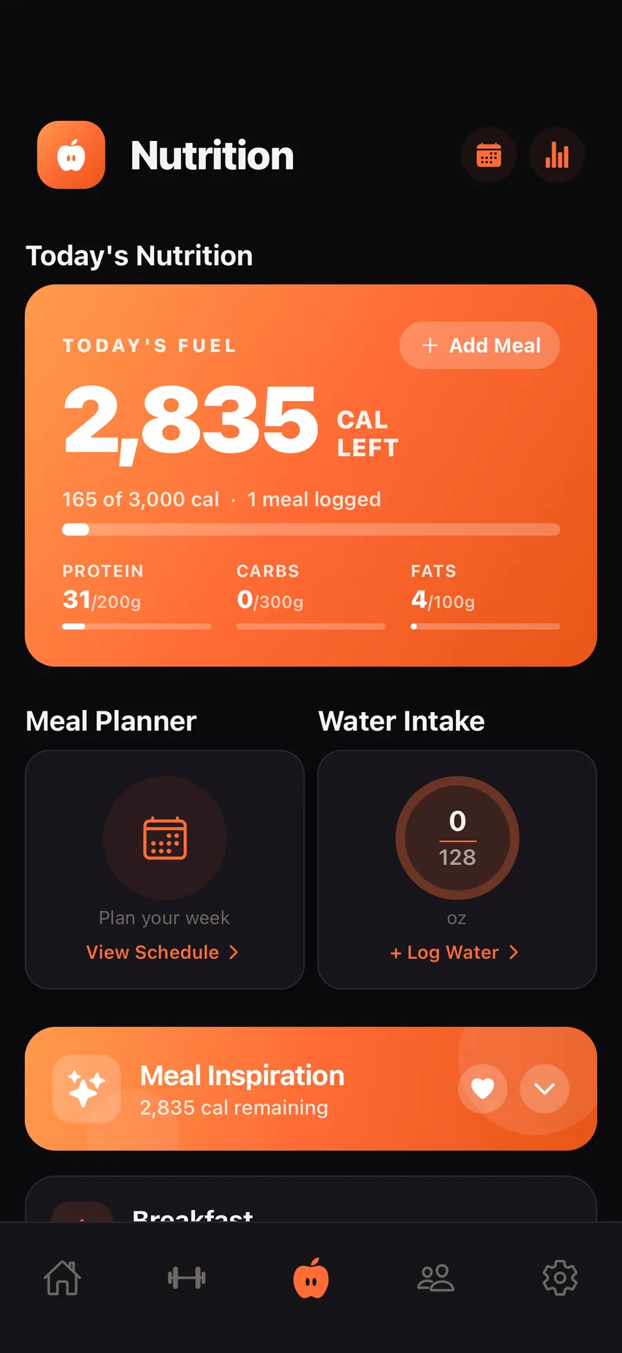 FORGE: Habits and Fitness, screen 4