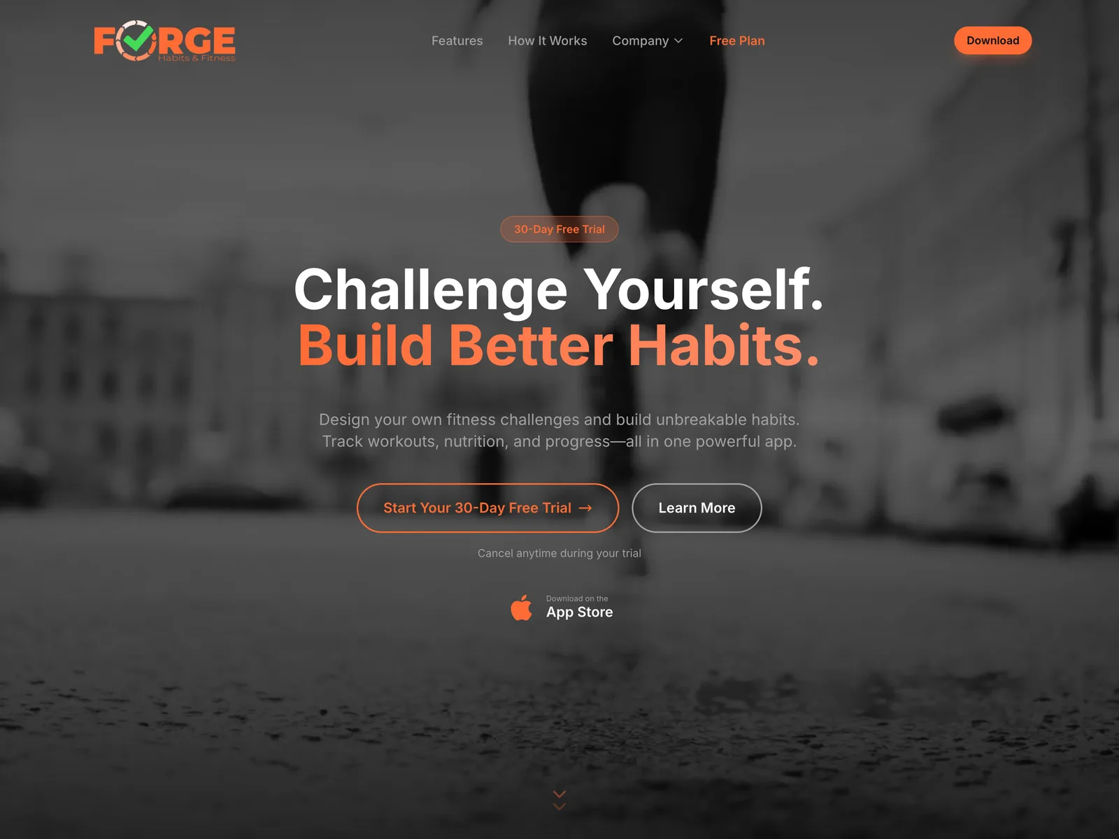 FORGE: Habits and Fitness, screenshot 1