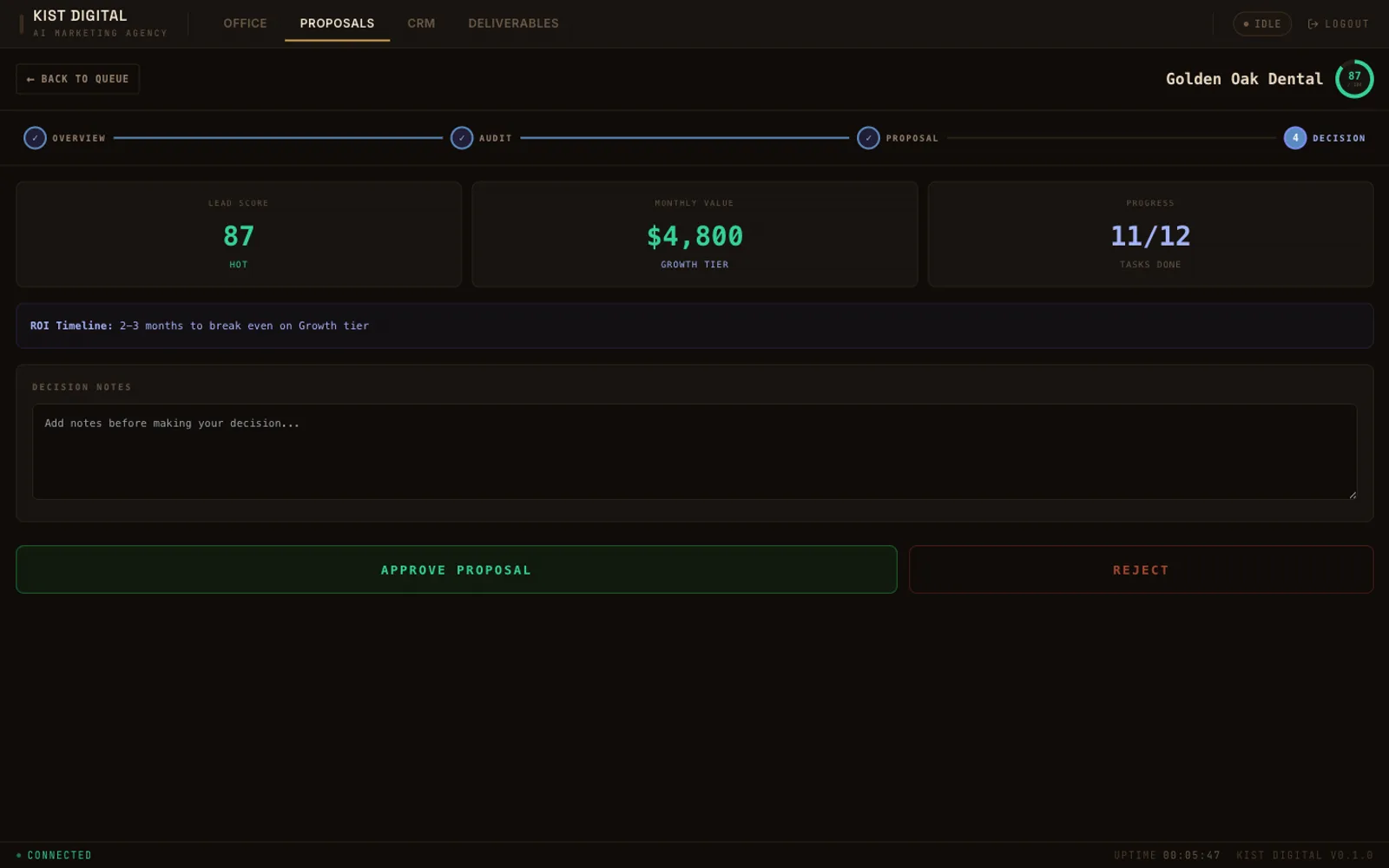 Kist Digital Office, screenshot 3