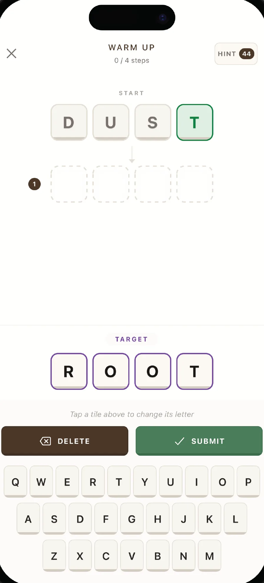 Linkt, screen 2