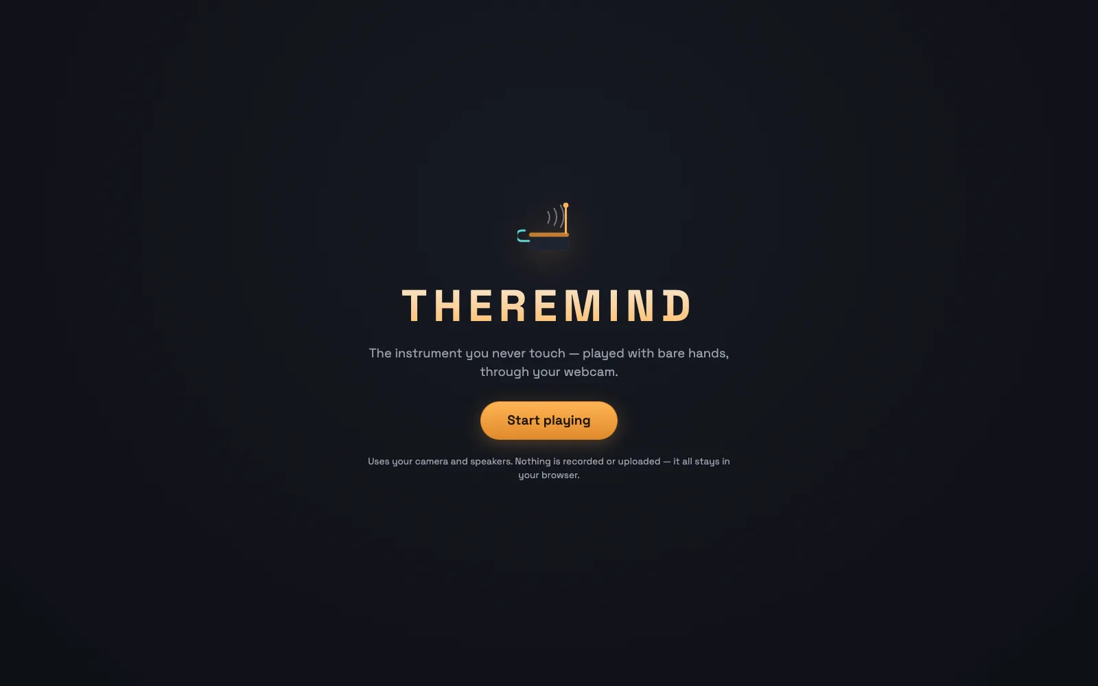 THEREMIND title screen